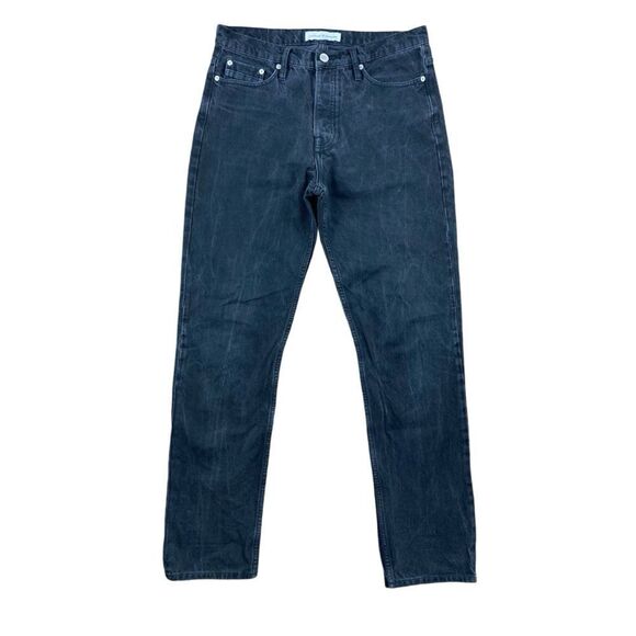 Samsoe Samsoe black straight leg Kurt jeans